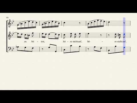 Ich folge dir gleichfalls　(Johann Sebastian Bach)