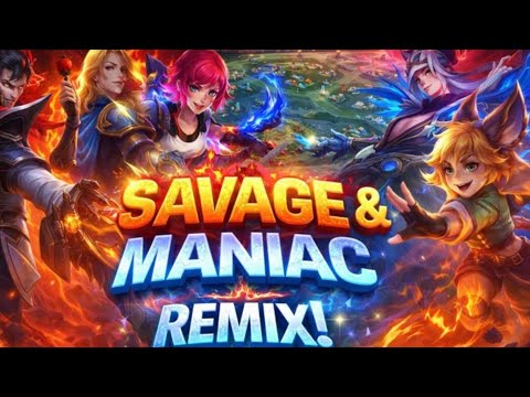UNSTOPPABLE! 🤯 The Craziest Savage & Maniac Moments of 2025 #miracle28 #mlbb #savagereply #maniac 