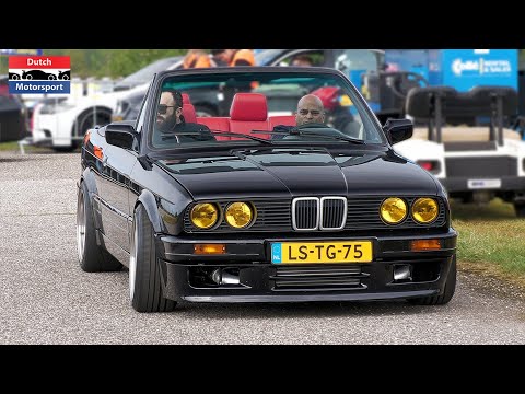 1100HP BMW E30 3.2L with PTE 6870 Turbo - Crazy Burnouts & Acceleration!
