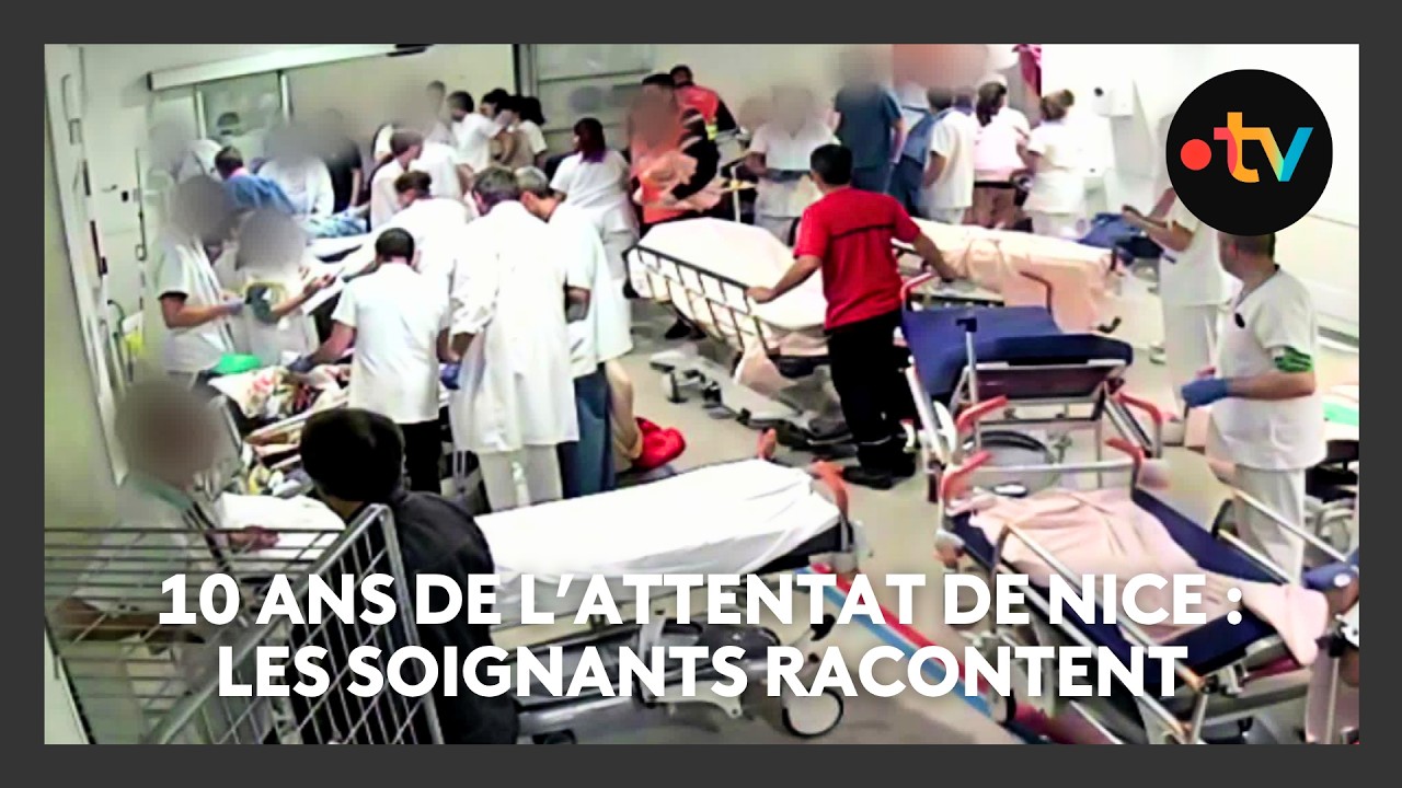 Illustration: 14 juillet 2016 : les soignants de Nice face à l'horreur