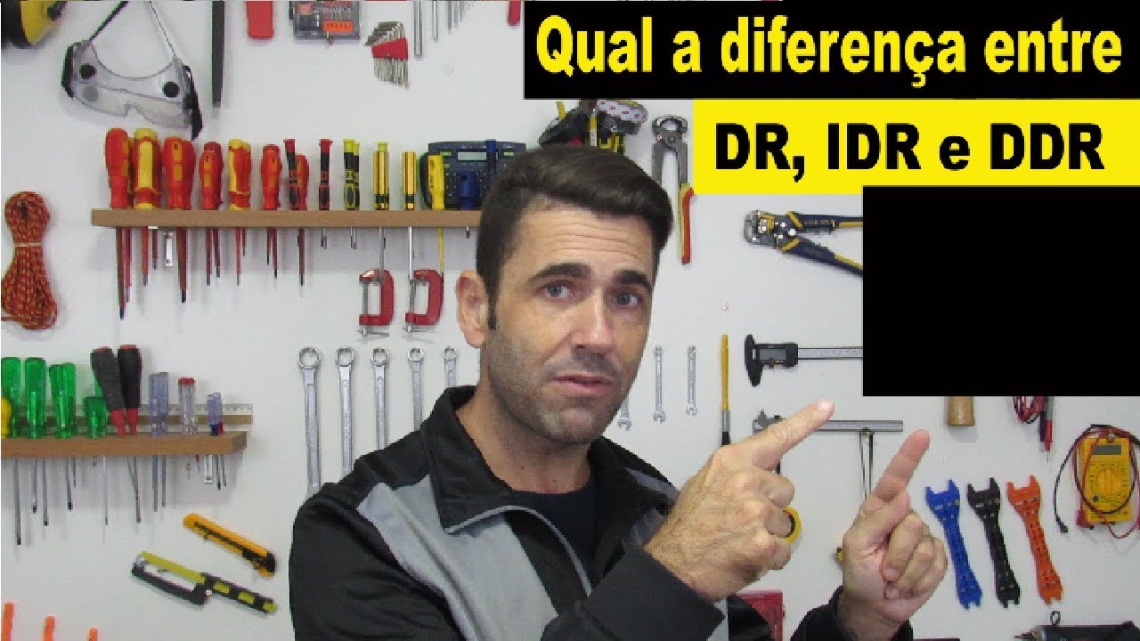 Qual a Diferença do DR, DDR e IDR?