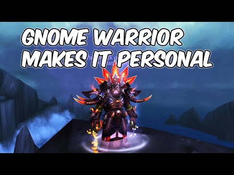 Gnome Warrior Makes It PERSONAL - 9.2.7 Elemental Shaman PvP - WoW Shadowlands PvP