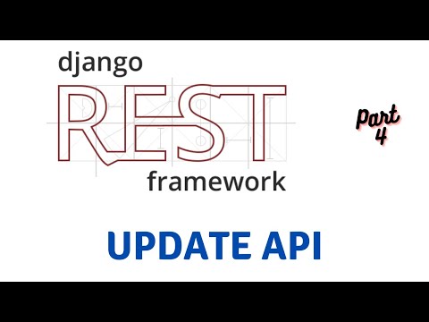 Creating Update Api Using Django Rest Framework | Django Rest Framework #4 thumbnail