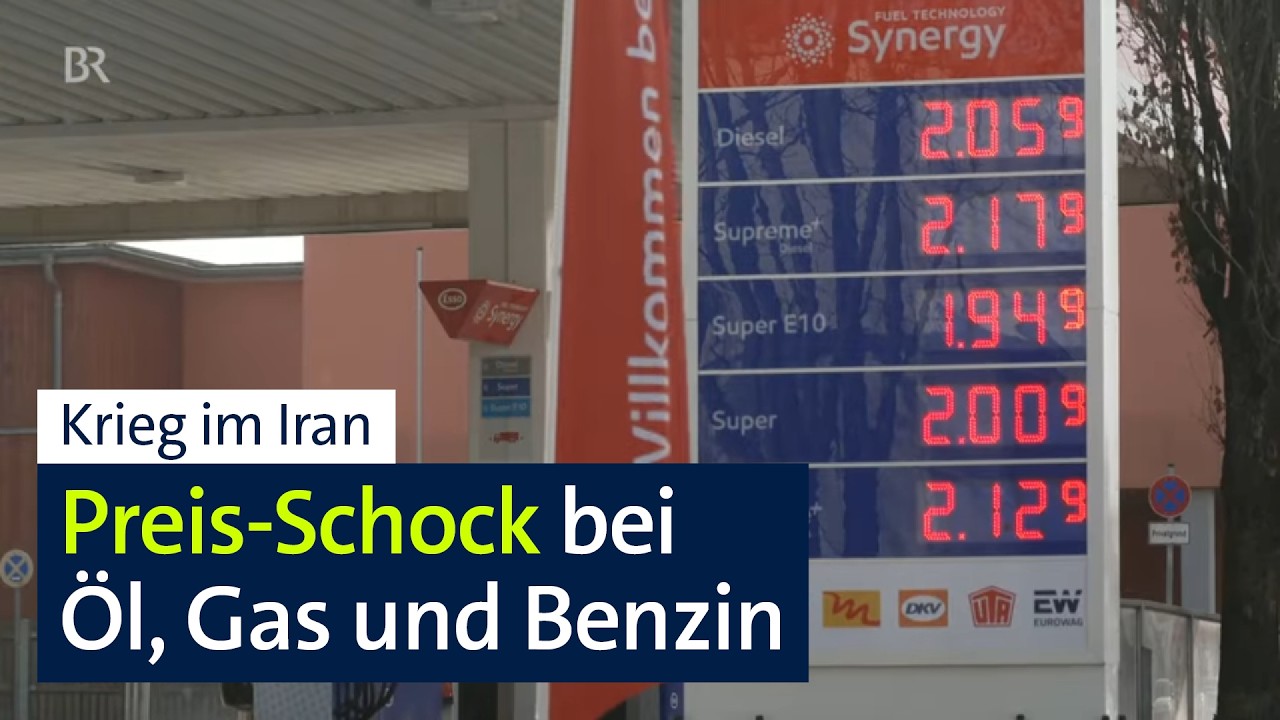Energie-Schock & Inflations-Rückkehr: Öl, Gas und Benzin wegen Iran-Krieg teurer | mehr/wert | BR24