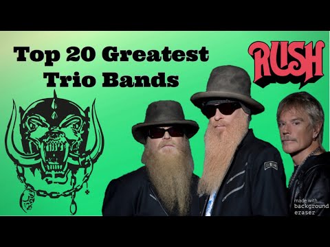 Top 20 Greatest Trio Bands Of All Time