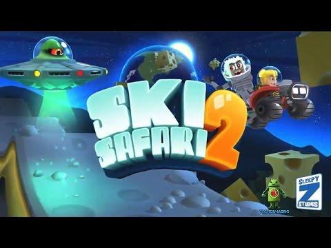 SKI SAFARI 2 Loony lunar Update Gameplay HD