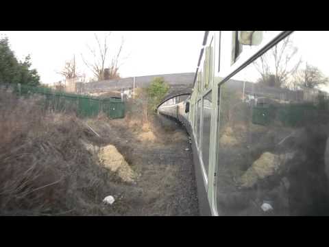 The Shropshire Union Railtour 10 1 2015   Part 6   Shrewsbury Wellington and the Donnington Freight