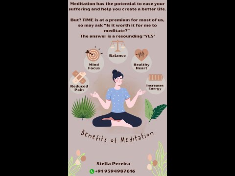 Tapping Meditation video -Tap Away the Stress ,by Stella (Maria) Pareira ,certified Yoga instructor