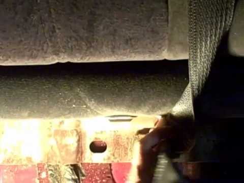 How to remaove a back seat