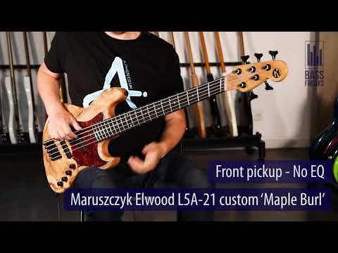 Maruszczyk Elwood L5A-21 Live Demo - BassFreaks.net