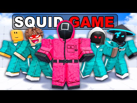 I Hosted A YouTuber SQUID GAMES!!