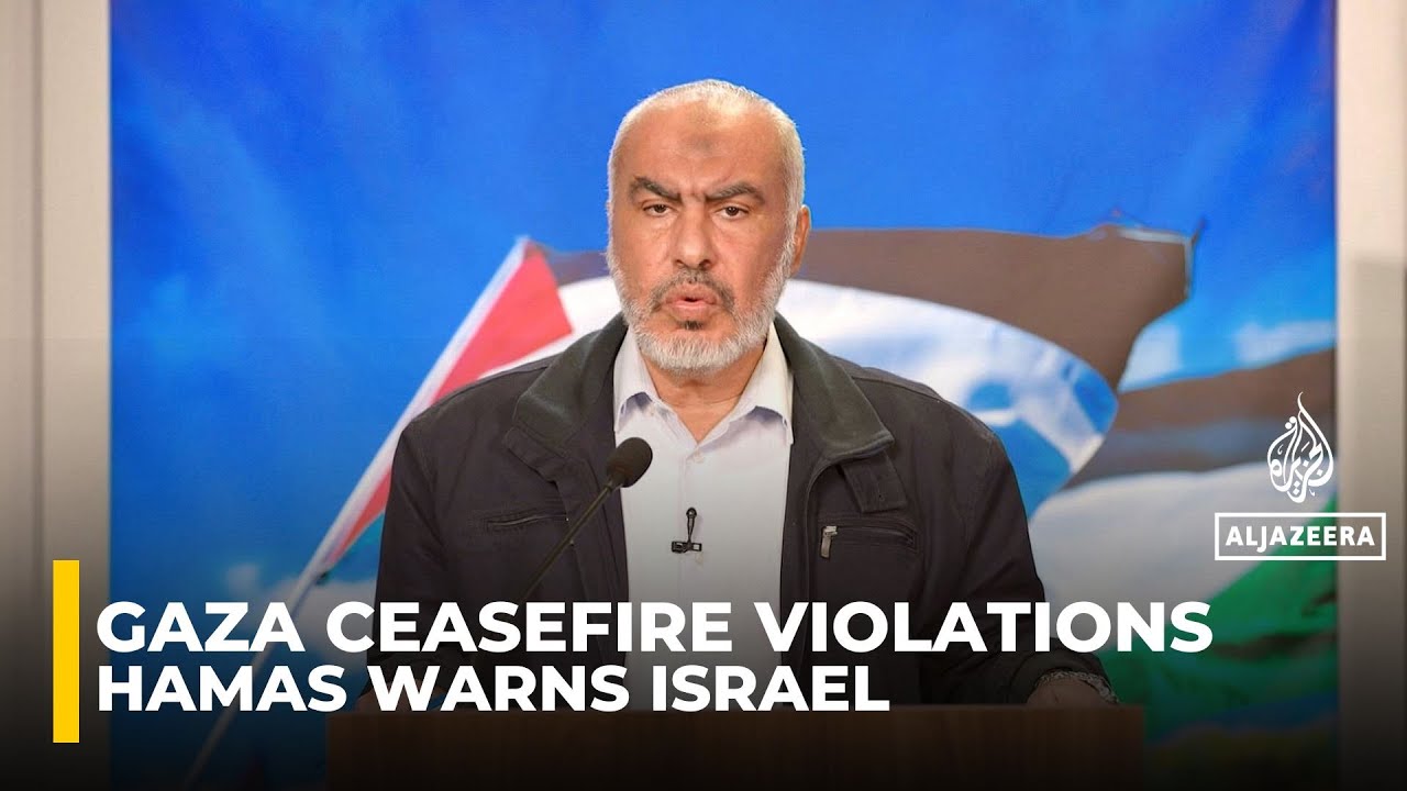 Israel’s ‘blatant, outrageous’ violations threatens Gaza ceasefire deal: Hamas