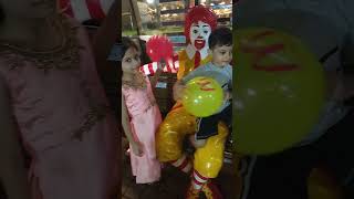 McDonald birthday party near me || #mcdonalds #macdonal #birthdaycelebration #kidsvideo #funny