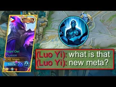 GUSION PETRIFY SPELL ACTUALLY WORKS?! NEW META FOR SIDELANE!!