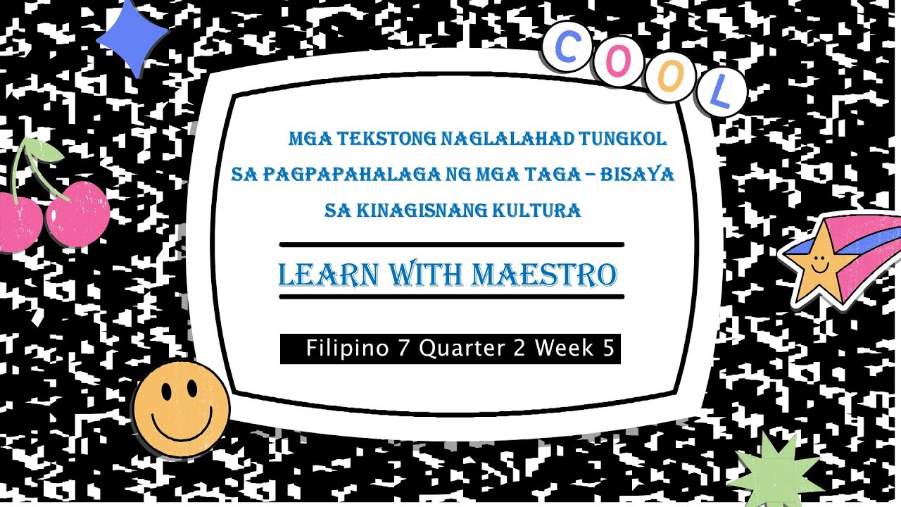 Putar video ARALIN 5 MGA TEKSTONG NAGLALAHAD TUNGKOL SA PAGPAPAHALAGA NG MGA TAGA BISAYA SA KINAGISNANG KULTURA sekarang ARALIN 5 MGA TEKSTONG NAGLALAHAD TUNGKOL SA PAGPAPAHALAGA NG MGA TAGA BISAYA SA KINAGISNANG KULTURA