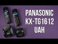 PANASONIC KX-TG1612UAH - видео