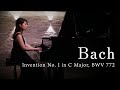 Bach - Invention No. 1 in C Major, BWV 772 | Pf. Misato Takeda