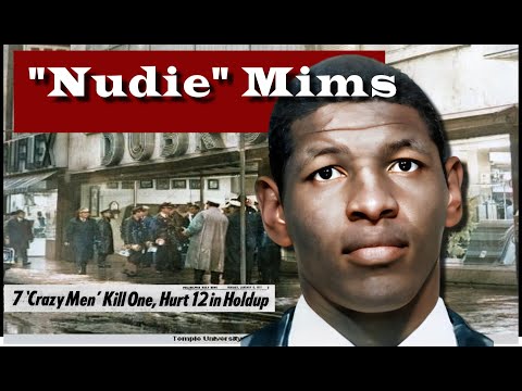 Robert "Nudie" Mims  Philadelphia Black Mafia Enforcer