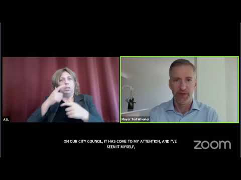 Portland Mayor Ted Wheeler press conference