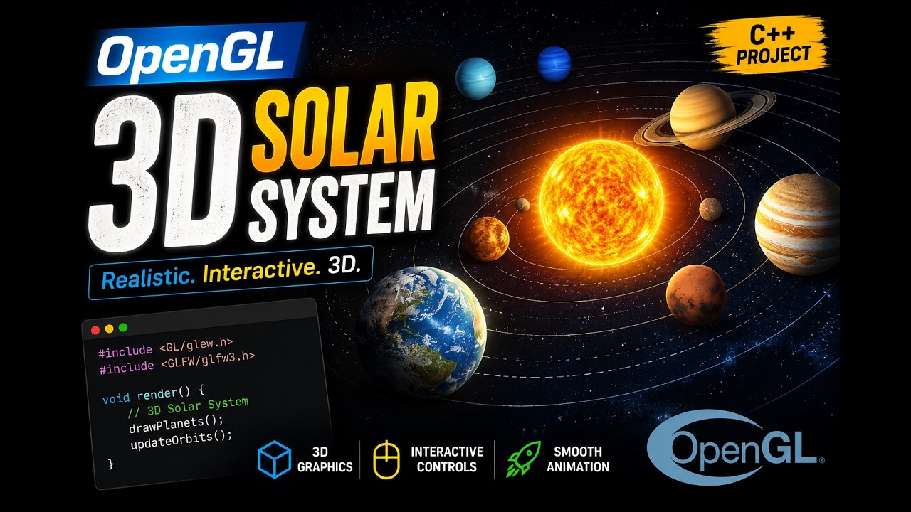 3D Solar System Demo