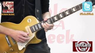 Joe Bonamassa - &quot;When the Fire Hits the Sea&quot; Guitar Solo LESSON - SoloAWeek 43 - Solo a Week