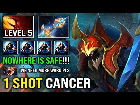 There's Nowhere Safe - 1 Shot Invisible Nyx Assassin with Level 5 Dagon Instant Delete Dota 2