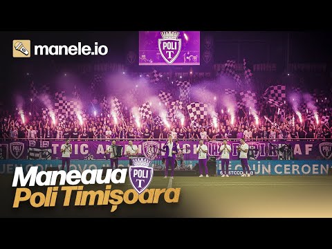 Maneaua Poli Timișoara 💜🤍 | Trapanele - MANELE.IO (Official video)