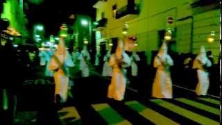 preview picture of video 'Processione Arciconfraternita Santissima Annunziata - Piano di Sorrento 17.04.2014'