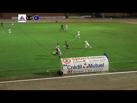 BELFORT CHAMBLY 0-0 2016 2017 J3