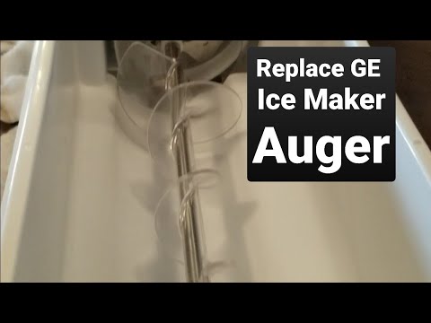 Replace GE Ice Maker Auger WR17X11705 GSS20GEWP BB