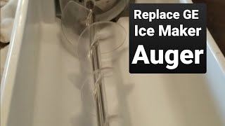 Replace GE Ice Maker Auger WR17X11705 GSS20GEWP BB