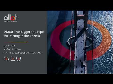 5G promises massive scale. But the bigger the pipe, the stronger the DDoS threat!