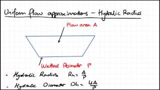 Gradually Varying Flows and Hydralic Radius | Fluid Mechanics