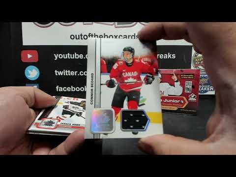 Out Of The Box Group Break #14,125- 2023 UD Team Canada Juniors (2 BOX) “Letter” Random