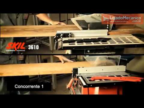 Serra de Bancada 3610 10 Pol. 220V 1600W SKIL-F0123610AB000 - Vídeo