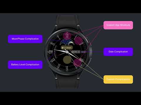 Classic Moonphase Watch Face