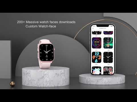 TG06 Sport Smart Watch 1.85 Inch TFT Screen Blood Oxygen Pressure Sleep Monitoring 100+ Sports Modes