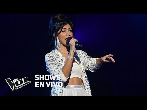 Live Shows #TeamTini: Juliana Gallipoliti canta “Million Reasons” - La Voz Argentina 2018