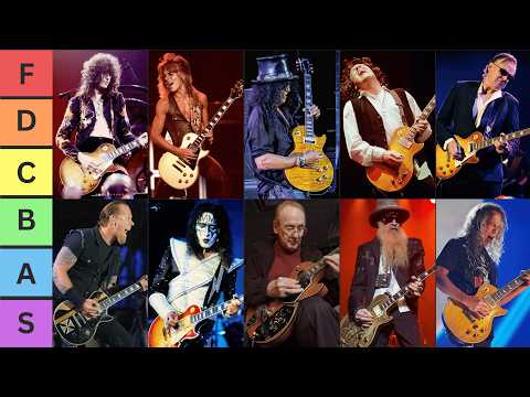 FAMOUS LES PAUL PLAYERS TIER LIST!