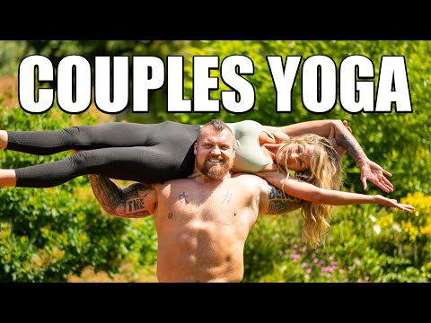 Worlds STRONGEST MAN tries COUPLES YOGA! - Eddie 'The Beast' Hall