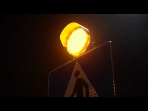 Pierwsze w Polsce aktywne przejście dla pieszych