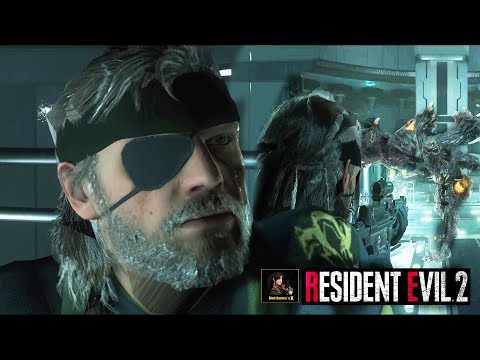 Solid Snake - Resident Evil 2 RE Mod