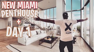 New Miami Penthouse Tour + 1st Day In Miami #miamivlog