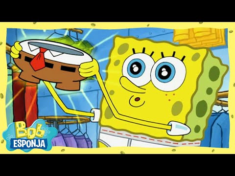 As Novas Calças de Bob Esponja | Bob Esponja em Português