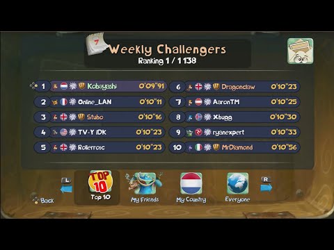Rayman Legends NG WC Pit Speed 9"91