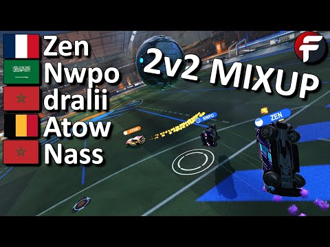 Most Stacked Rocket League Lobby | 2v2 Mixup