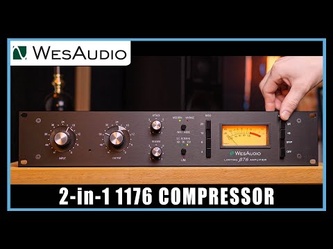 WesAudio Beta76 FET Compressor / Limiter - Black image 2