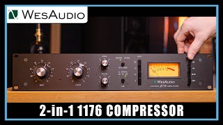 Video thumbnail for WesAudio Beta76 ｜2-in-1 1176 style compressor by Christian Svedin