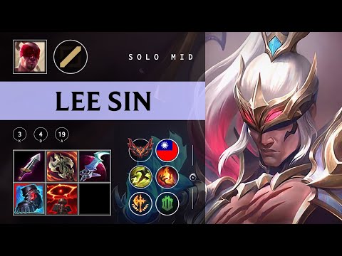 Lee Sin Mid vs Katarina - TW Grandmaster Patch 25.24