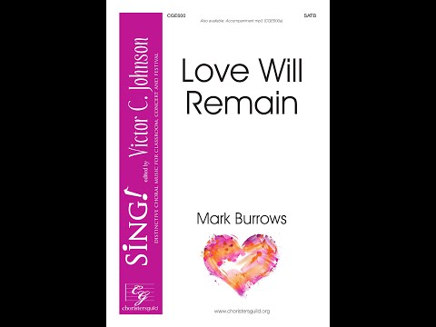 CGE600 Love Will Remain - Mark Burrows